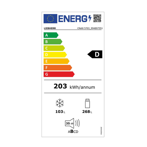 Liebherr hladnjak CNsfd 5703 Pure NoFrost RO