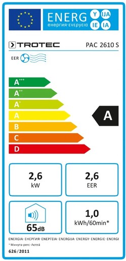 Trotec prijenosna klima PAC 2610 S RA