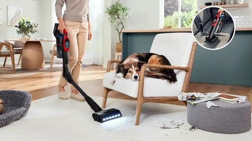 Bosch štapni usisavač BCS1041PET Unlimited 10 ProAnimal RA