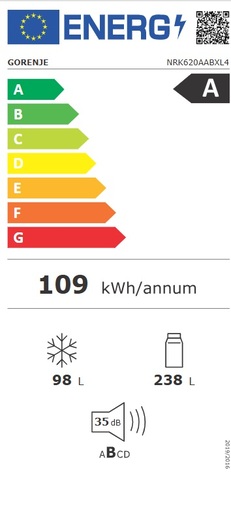 Gorenje hladnjak NRK620AABXL4 RO