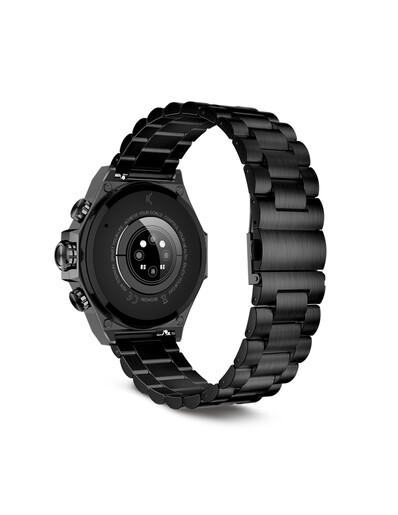 KSIX smartwatch Titanium crni, pametni sat RA