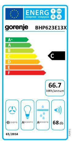 Gorenje napa za kuhanje BHP623E13X RA