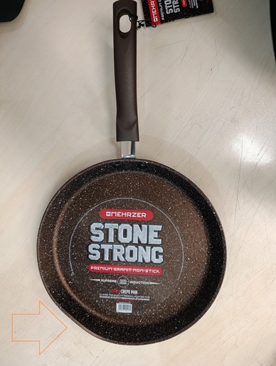 Mehrzer tava za palacinke STONE STRONG - 25 cm RO