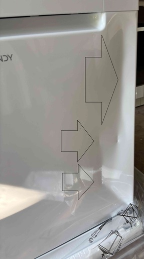 Candy perilica posuđa CF 5C6F0W RO