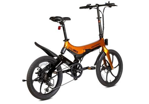 MS ENERGY električni bicikl Streetflex i20, narančasto/crni RA