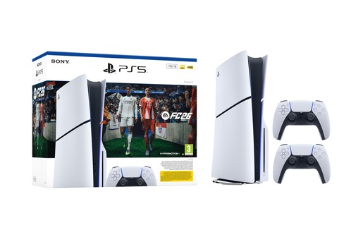 PlayStation 5 Slim E chassis + EA Sports FC 26 VCH + dodatni PS5 kontroler RA