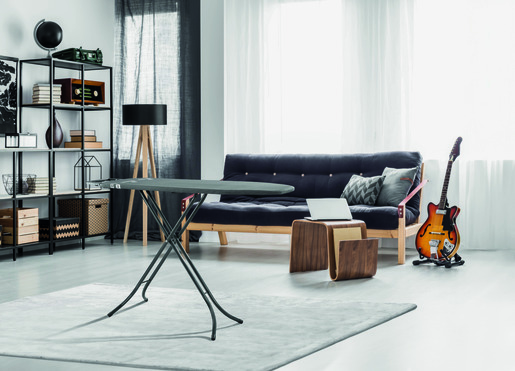 Leifheit Classic basic M crna daska za glačanje, 120 x 38 cm RO