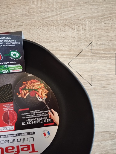 Tefal Unlimited Wok Tava 28cm RO