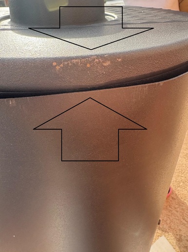 Plamen peć Tara crna RO