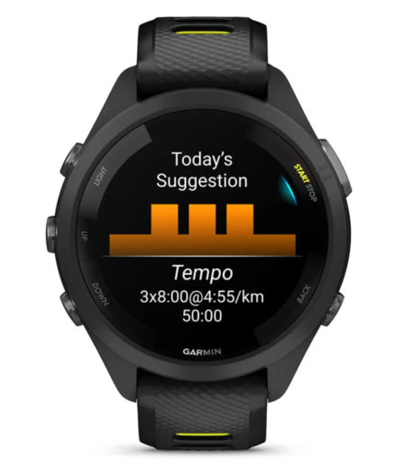 Garmin Forerunner 265S Music Black, 42mm, 010-02810-13, pametni sat RA