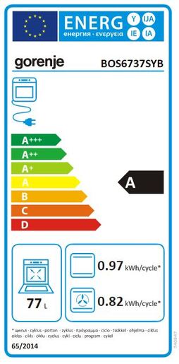 Gorenje pećnica BOS6737SYB RA