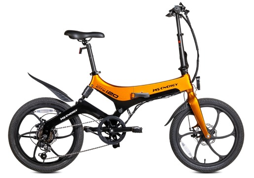 MS ENERGY električni bicikl Streetflex i20, narančasto/crni RA