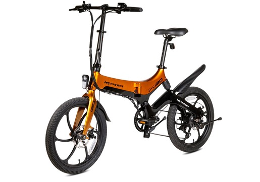 MS ENERGY električni bicikl Streetflex i20, narančasto/crni RA