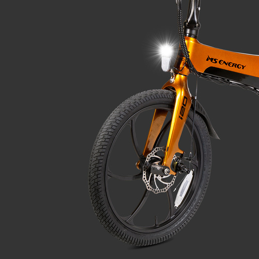 MS ENERGY električni bicikl Streetflex i20, narančasto/crni RA