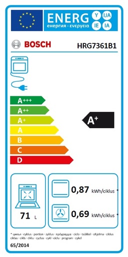 Bosch pećnica HRG7361B1 RA