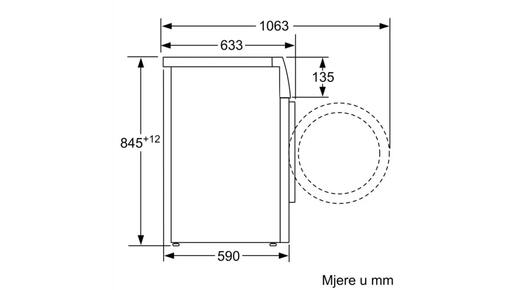 Bosch perilica rublja WAN28293BY RA