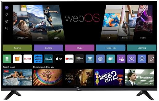 LG 65" UHD AI TV 65UA73003LA, 4K UHD, webOS Smart TV, HDR10 RA