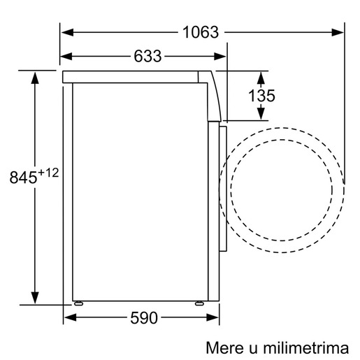 Bosch perilica rublja WAN28164BY RO