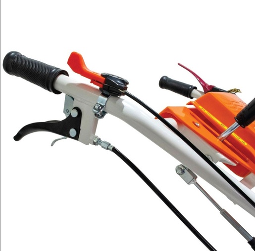 RURIS motorna benzinska kopačica 731ACC1, 208 cm3, 7.5 KS, 86 kg, 3 brzine, vadilica krumpira + jednobrazni plug + kultivator RA