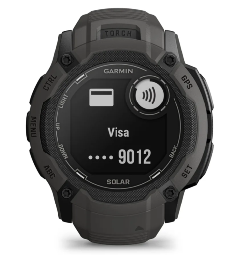 Garmin Instinct 2X SOLAR Graphite, 010-02805-00, 50mm, pametni sat RA