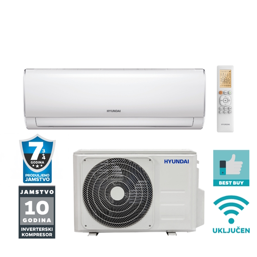 Hyundai klima uređaj Performance Inverter Plus 3.5 kW, ASCI-128CBW4B/ASCO-128CBW4B RA