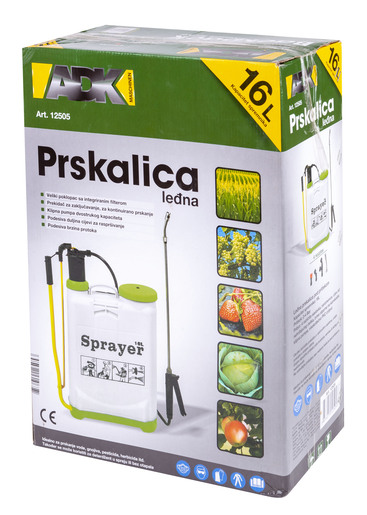 ADK Klipna leđna prskalica MT-129B, 16L RA