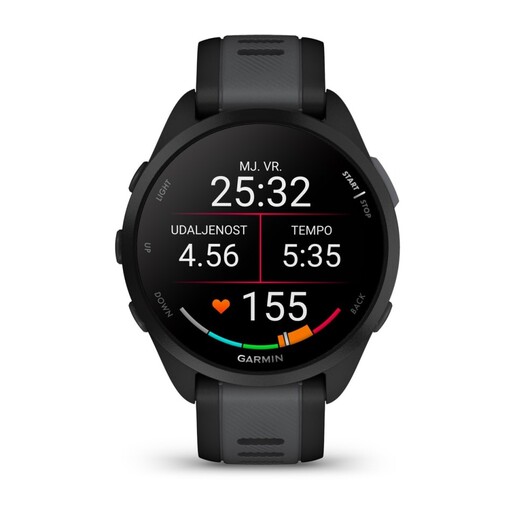 Garmin Forerunner 165 Black Slate, 010-02863-20, pametni sat RA