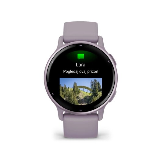 Garmin Vivoactive 5 Orchid Metalic Orchid, (010-02862-13), pametni sat RA
