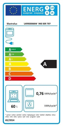 Electrolux štednjak LKR500066W RA