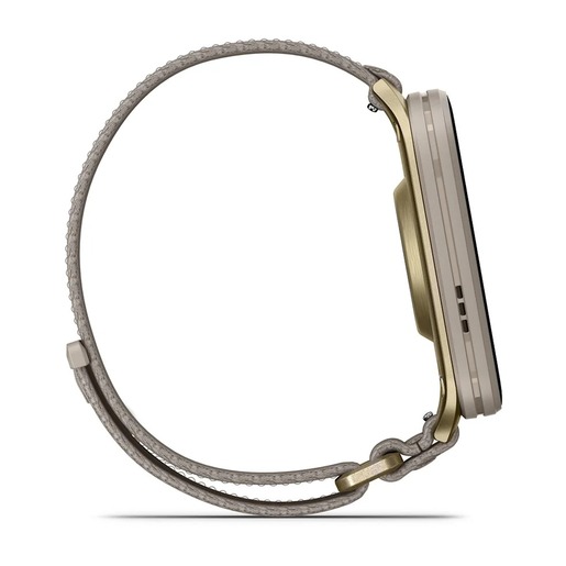 Garmin Venu X1 Soft, Gold French Gray Nylon, 010-02980-09, pametni sat RA