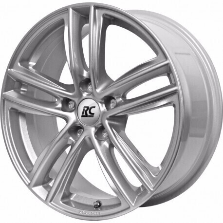 Aluminijski naplatak RC Design RC27 8x18 5/112 ET39 D7 Srebrna/Kristallsilber - EAN kod 4250996311826 RA