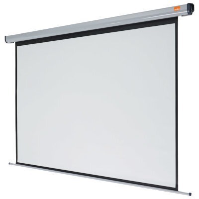 E-View projekcijsko platno MH240/240×135cm, zidno, ručno RA