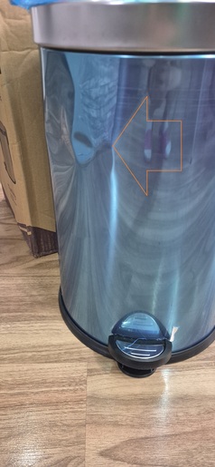 GEPARD Sanitary kanta za smeće na pedalu 20L, inox RO
