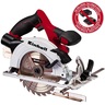 EINHELL akumulatorska ručna kružna pila TE-CS 18/165 Li - Solo Power X-Change, bez baterije i punjača (18V Li-Ion, maks. dubina reza 54mm, rezni list Ø165  x  Ø20 mm)