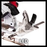 EINHELL akumulatorska ručna kružna pila TE-CS 18/165 Li - Solo Power X-Change, bez baterije i punjača (18V Li-Ion, maks. dubina reza 54mm, rezni list Ø165  x  Ø20 mm)