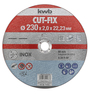 KWB CUT-FIX rezna ploča 230 x 2,0 mm