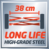 EINHELL ručna kosilica GE-HM 38 S (38 cm širina košnje, 38 mm maksimalna visina košnje, za travnjake do 250 m²)