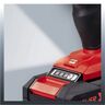 EINHELL akumulatorska bušilica TE-CD 18/2 Li Kit u setu s dva akumulatora (2x1.5 Ah) Power X-Change (18 V, 2 brzine, 44 Nm, LED svjetlo, kovčeg, u pakiranju 2 baterije 1,5 Ah i brzi punjač)
