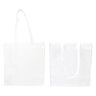 Torba shopping od netkanog tekstila bijela široka 10/1