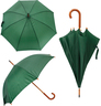 Kišobran Zeus drvena drška t. zeleni