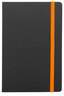 Notes FLUX EDGE A5 14x21 crno-narančasti
