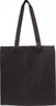 Torba shopping od netkanog tekstila crna široka