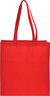Torba shopping pamučna EC 100 BAG duga ručka crvena 10/1