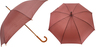 Kišobran Zeus drvena drška bordo
