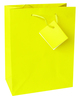 Vrećica velika jednobojna mat žuta, 12 kom