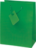 Vrećica srednja jednobojna mat zelena/ sjaj zelena, 12 kom