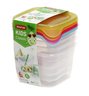 Curver Set posuda za spremanje  Hrane Fresh&go 4/1 Kids sort