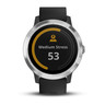 Garmin Vivoactive 3, srebrni okvir sa crnim remenom, pametni sat