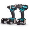 MAKITA akumulatorski set DLX2131JX1 (DHP482,DTD152,DC18RC,BL1830Bx3) u Makpac koferu