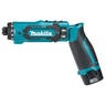 MAKITA akumulatorski odvijač DF012DSE (7.2V, Li-ion, 1.5Ah, 5.6Nm)